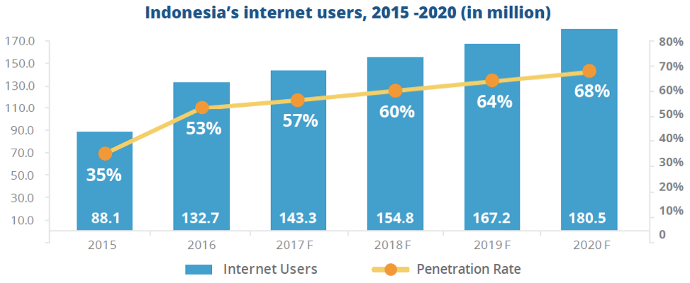 Indonesia internet users